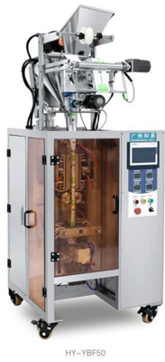 ختم خلفي مدور ، سهل التمزيق / 220v50-60hz / 3.0kw / سائل / مسحوق / تغليف حبيبي مع محرك خطوة