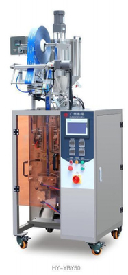 ختم خلفي مدور ، سهل التمزيق / 220v50-60hz / 3.0kw / سائل / مسحوق / تغليف حبيبي مع محرك خطوة