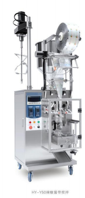 آلة تعبئة السوائل الهوائية الكاملة 220 فولت 1.0kw Yh-Qy50 / Y50 220mm
