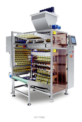 4Side Seal Seal Liquid Packaging Machine حبيبة / مسحوق 220v 4.5 Kw YH-K1080 F1080