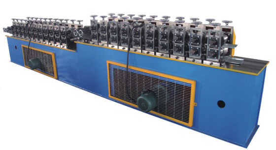 آلة تشكيل لفة باب مصراع السوبر ماركت 30m / min 60Hz