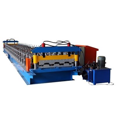 آلة تشكيل ألواح البلاط 8T 15KW لسطح الأرضية الفولاذي
