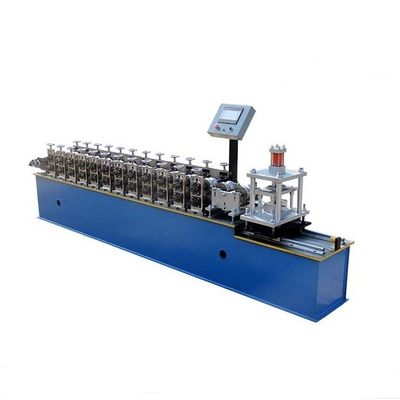 3.2T الصلب مصراع الباب لفة تشكيل آلة 5.5KW 12 محطة