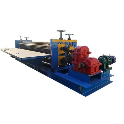 0.2mm برميل نوع المموج ورقة لفة تشكيل آلة مع 300mm رمح