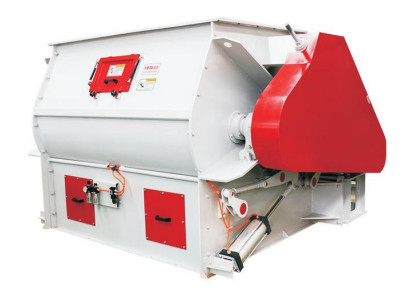 الجدول خلط تأثير خلاط مجداف عمود مزدوج عالية الكفاءة 5.5 - 30kw Sshj-0.5-4.0 380V