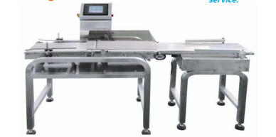 Inteligent YH-C Check Weigher Construction PLC Control مع لوحة شاشة تعمل باللمس 0.25KW